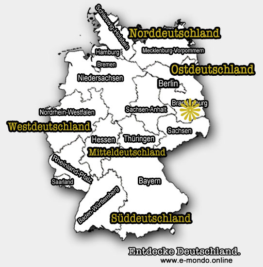 Spreewald-Karte Spreewald-Karte