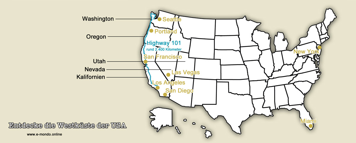 Westkueste-USA